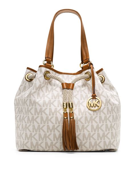 michael kors bag big logo|michael kors logo tote bag.